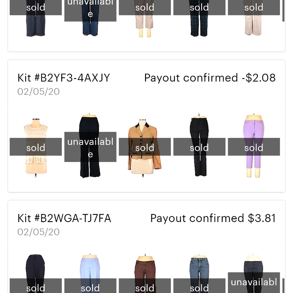 NAME BRAND CLOTHING BUNDLES